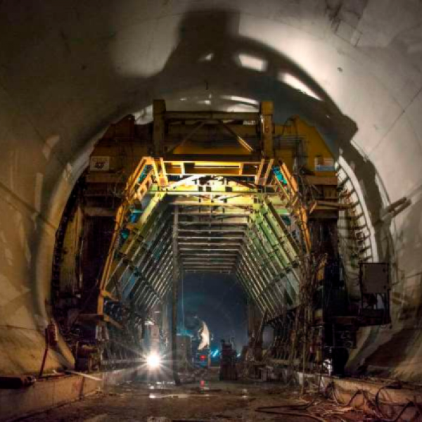 Construction of the infrastructure of the new double railway line, section Rododafni – Psathopyrgos including Panagopoula tunnel (C.N. 579).